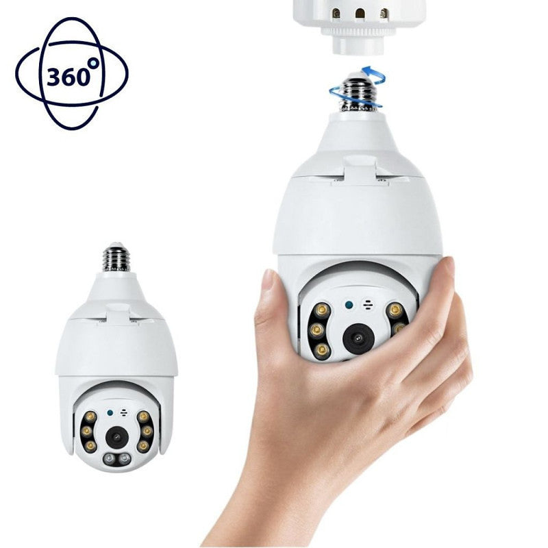 WiFi 360° sijalica-kamera FULL HD