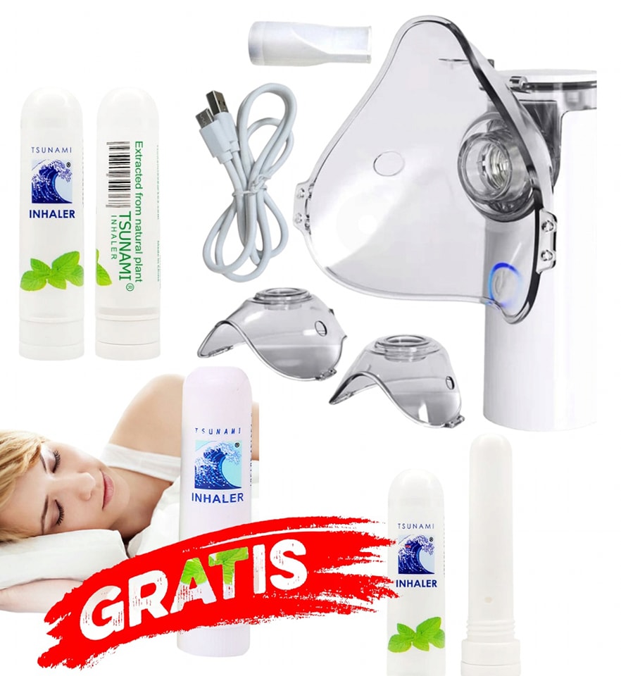 Bešumni inhalator+GRATIS HALER