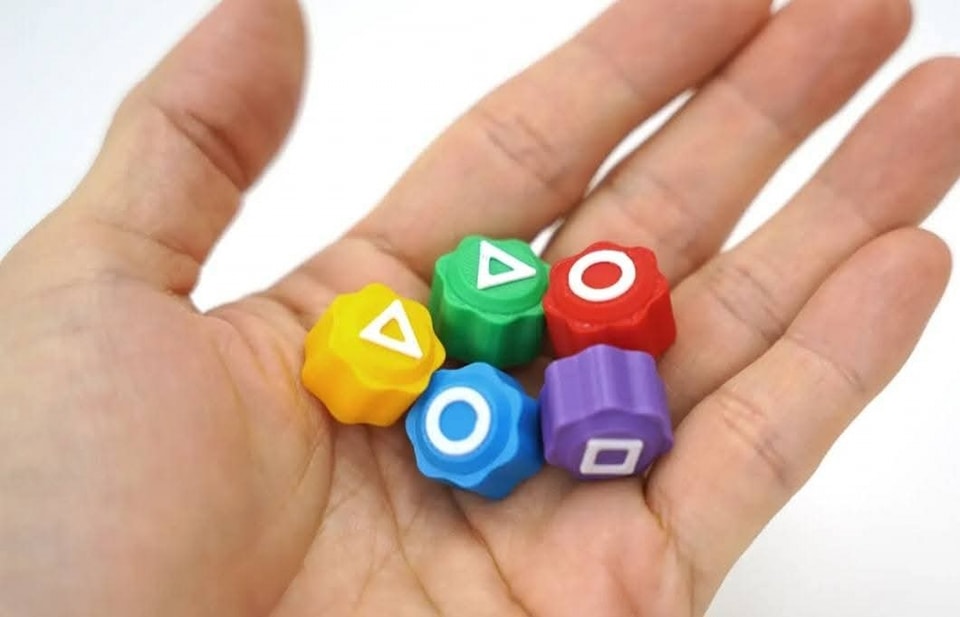 Gonggi Squid Game MASKA + Gonggi Squid Game KOCKICE