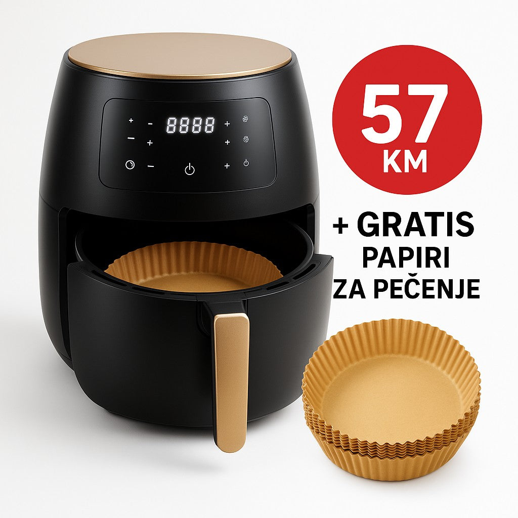 FRITEZA 8L+GRATIS PAPIRI