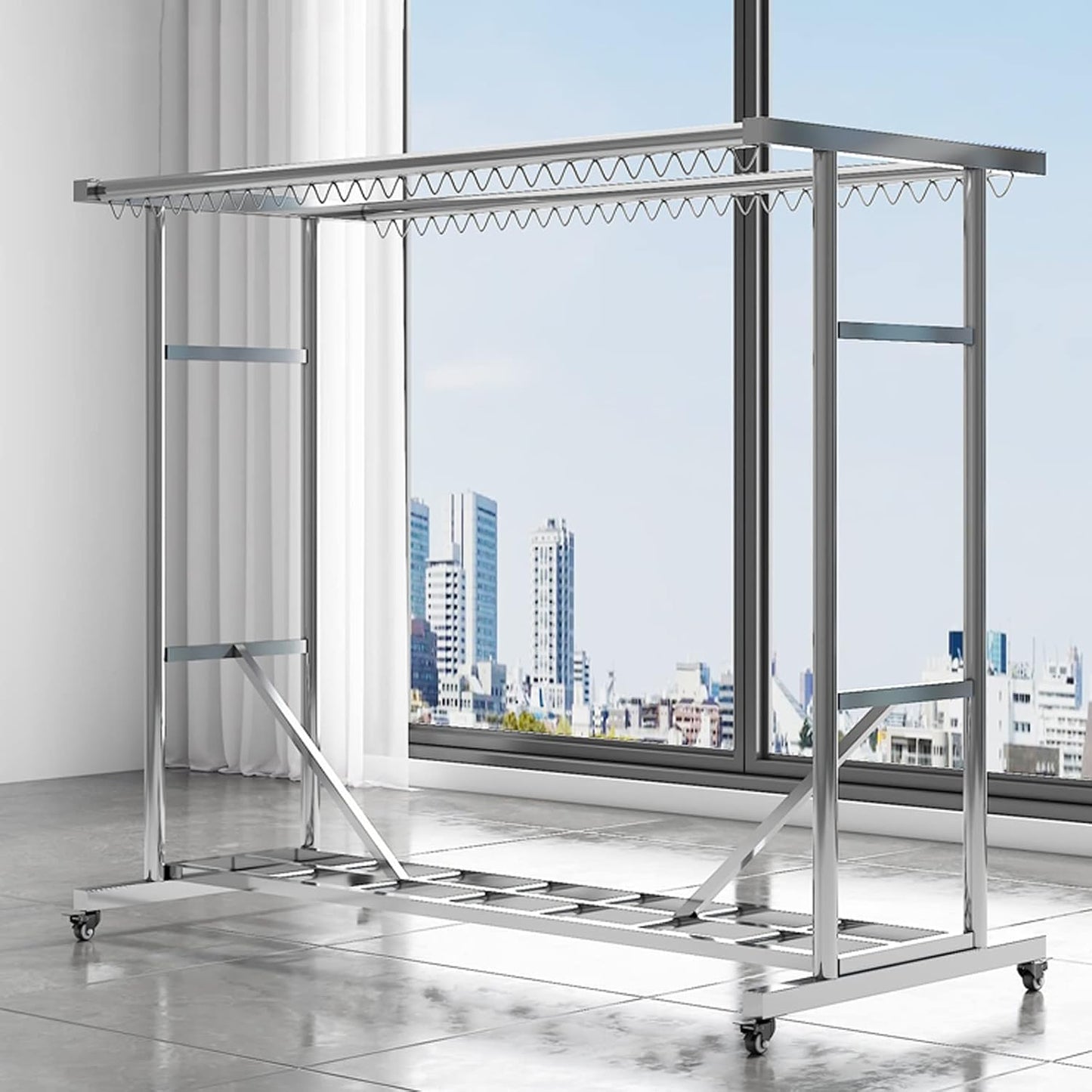 Inoxna konzola za susenje veša