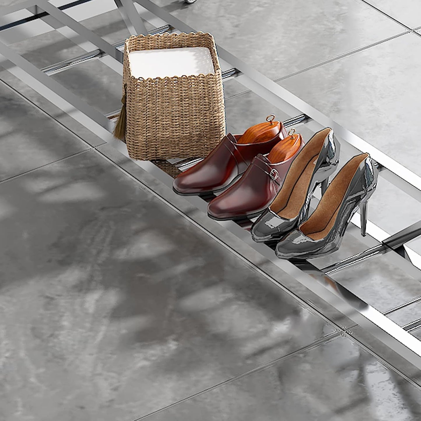 Inoxna konzola za susenje veša