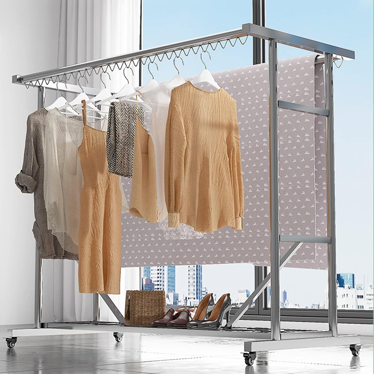 Inoxna konzola za susenje veša