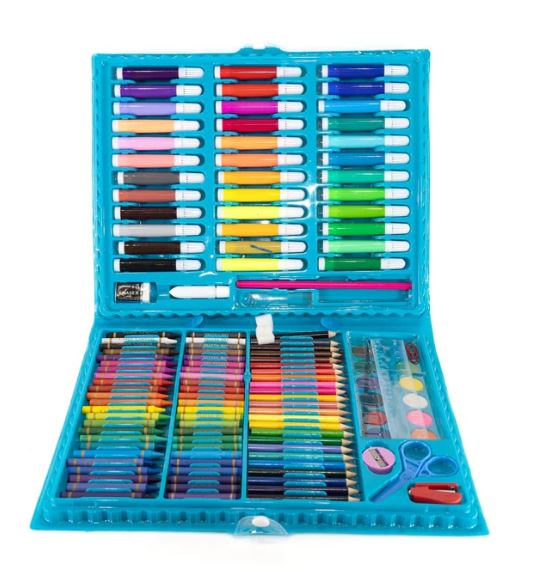 150pcs set za crtanje + 24pcs dvostrani markeri